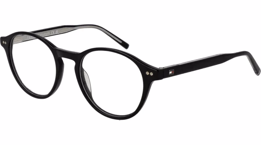 Tommy Hilfiger Black Acetate Glasses (Frames)