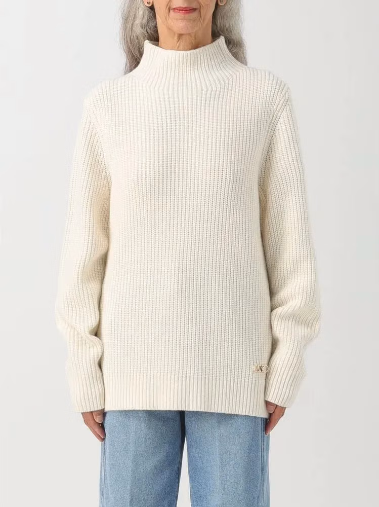 Michael Kors Beige Merino Wool Sweatshirt