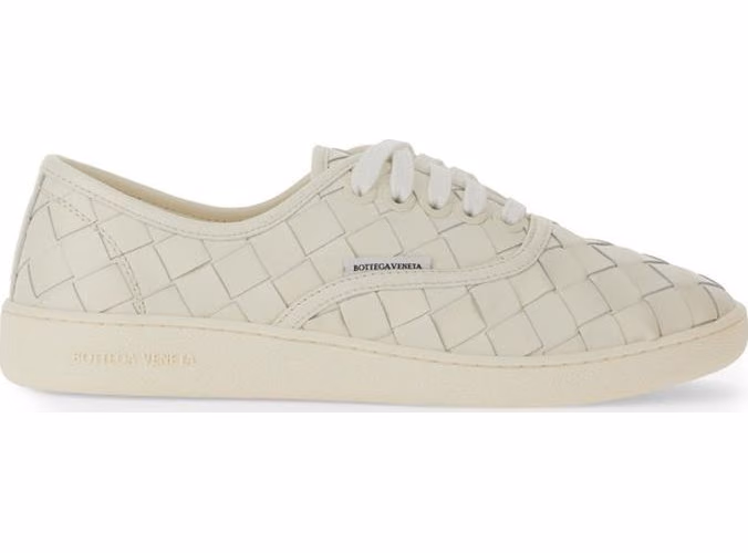 Bottega Veneta White Calfskin Sneakers