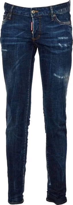 Dsquared² Blue Cotton Skinny Jeans