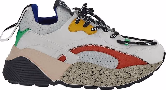 Stella McCartney White Vegan Leather Chunky Sneakers
