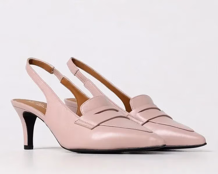 Via Roma 15 Multicolor Leather High Heel Pumps