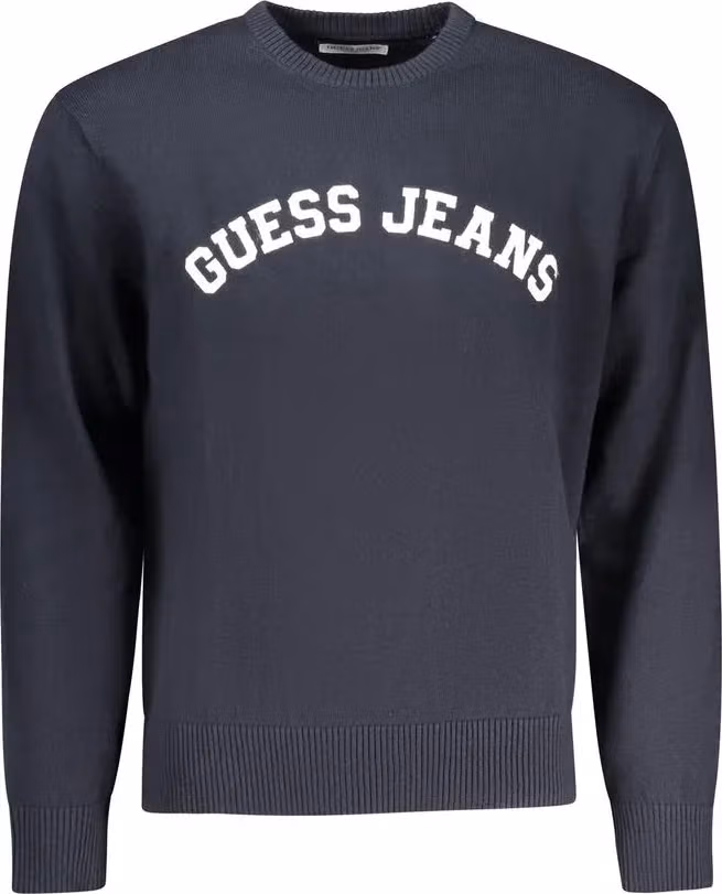 Guess Jeans Blue Cotton Men's Sweater