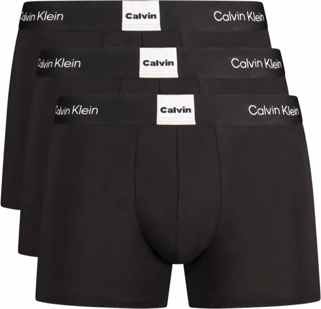Calvin Klein Black Cotton Men's Boxer Shorts