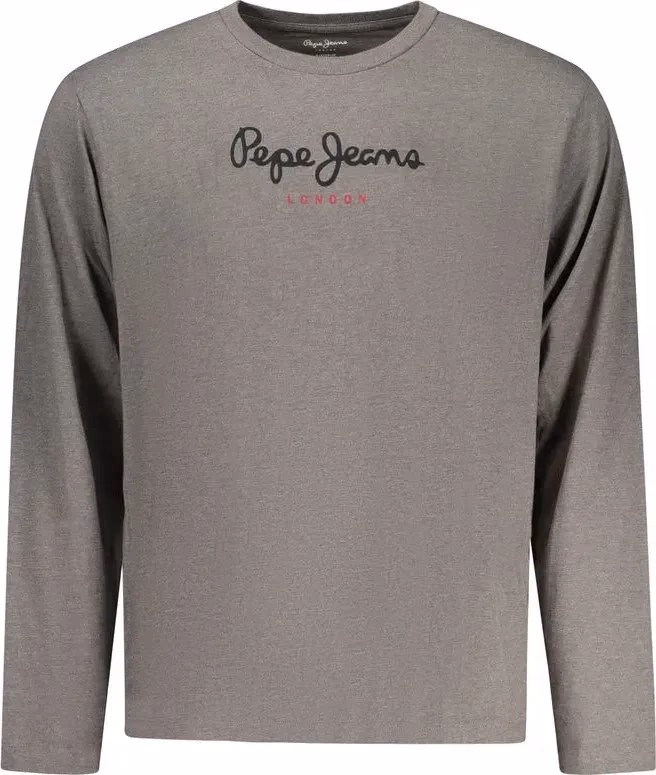 Pepe Jeans Grigio Cotton Men T-Shirt