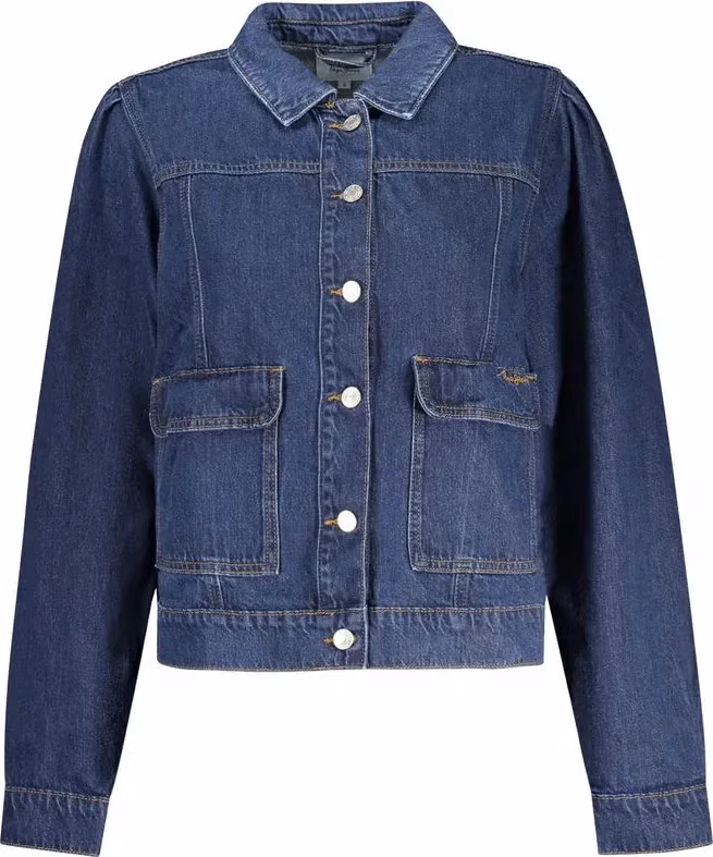 Pepe Jeans Blu Cotton Women Jacket