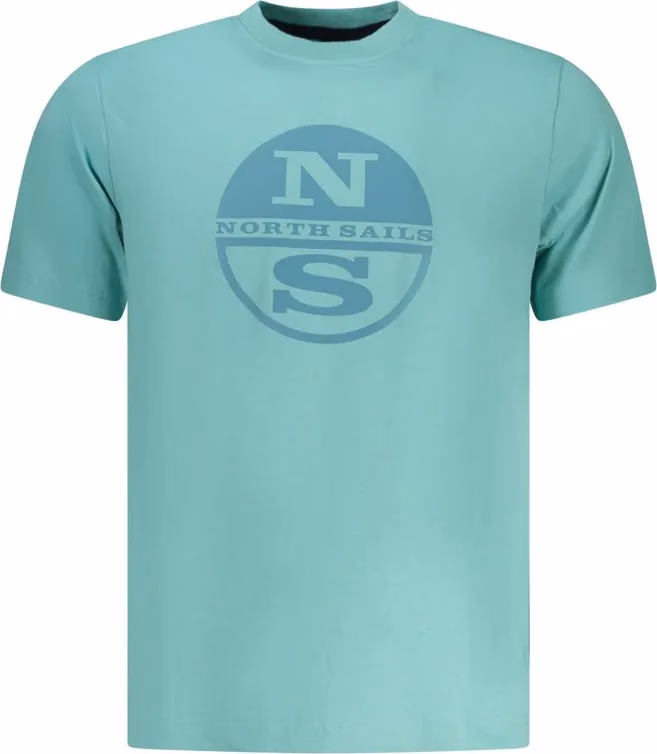 North Sails Azzurro Cotton Men T-Shirt