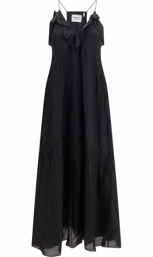 Isabel Marant Étoile Black Cotton Casual Dress
