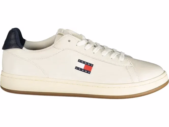 Tommy Hilfiger Bianco Poliuretano Men Sneaker