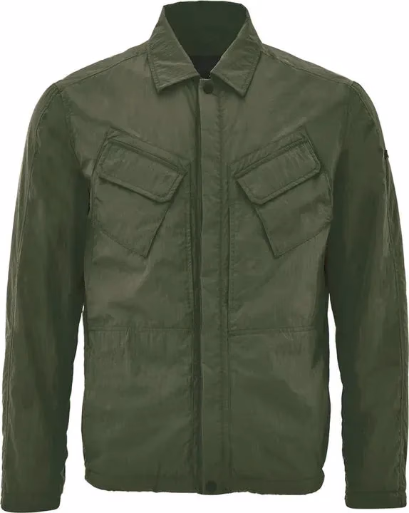 Paul & Shark Green Polyester Coat