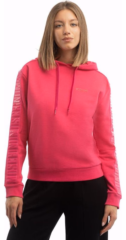 Moschino Fuchsia Cotton Sweatshirt