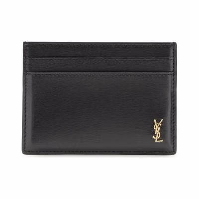 Black Calf Leather Bos Taurus Wallet