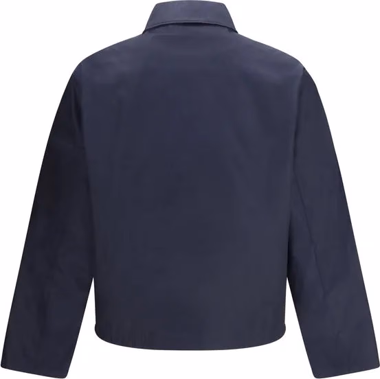 Prada Blue Nylon Shell Jacket