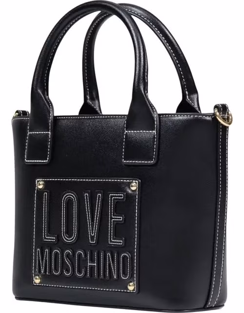 Love Moschino Black Polyethylene Handbag