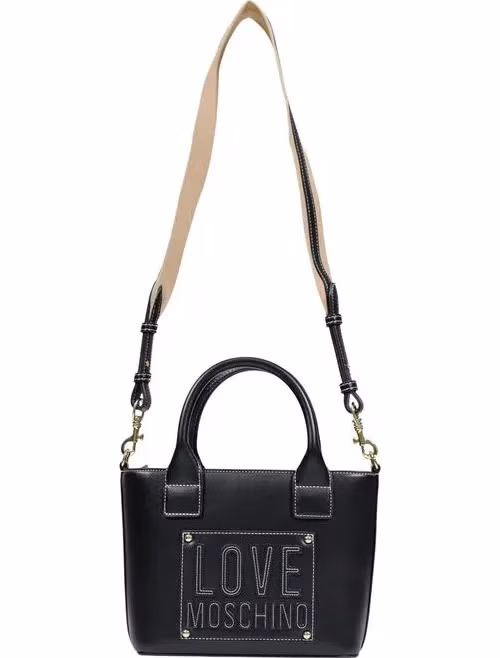 Love Moschino Black Polyethylene Handbag