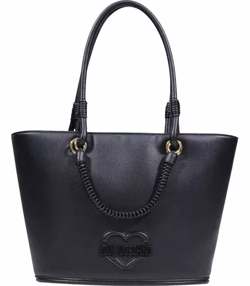 Love Moschino Black Polyethylene Handbag
