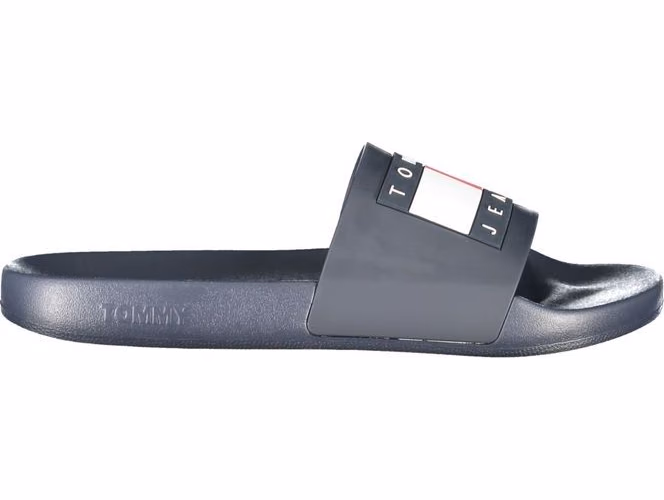 Tommy Hilfiger Blue Polyurethane Men's Slipper