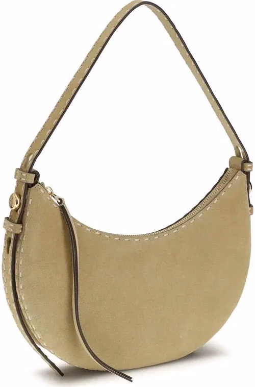 Tory Burch Beige Calf Leather Bos Taurus Shoulder Bag