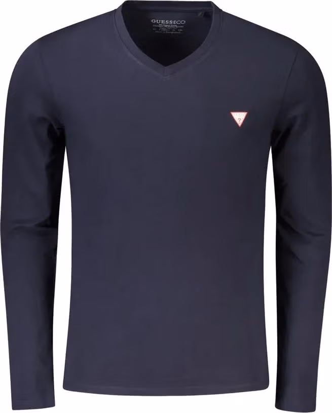Guess Jeans Blue Organic Cotton Men T-Shirt