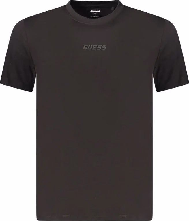 Guess Jeans Black Organic Cotton Men T-Shirt