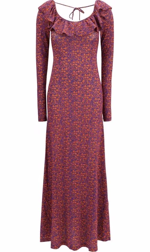 Kristina Ti Multicolor Viscose Casual Dress