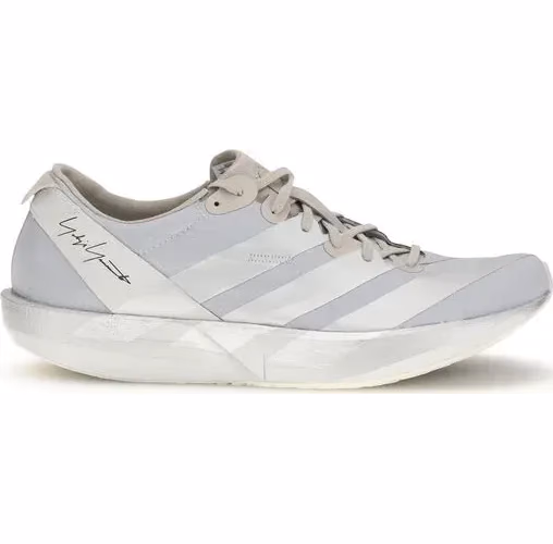 Y-3 Gray Fabric Athletic Sneakers