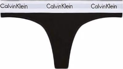 Calvin Klein Underwear Black Cotton Pantie