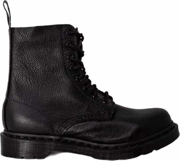 Dr. Martens Black Leather Lace-Up Boots