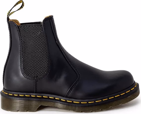 Dr. Martens Black Leather Ankle Boots