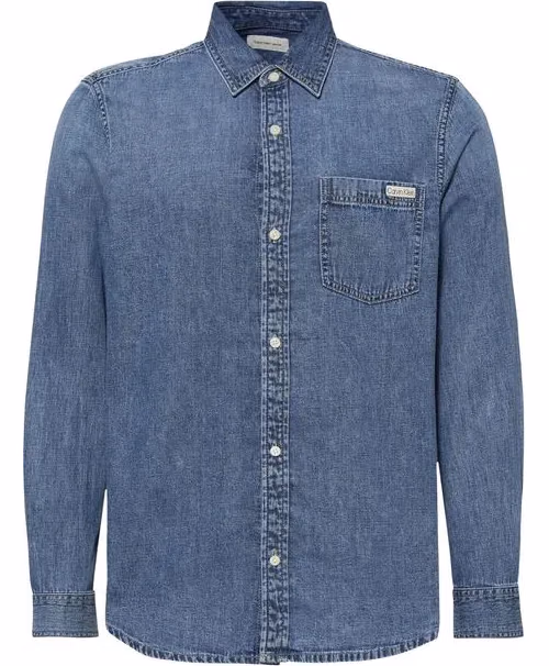 Calvin Klein Jeans Blue Denim Shirt