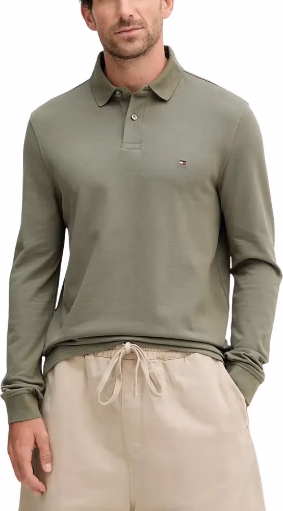 Tommy Hilfiger Bicolor Organic Cotton Long Sleeve T-Shirt
