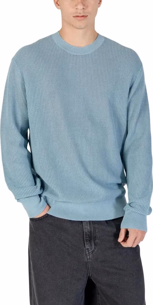 Calvin Klein Jeans Blue Cotton Sweatshirt