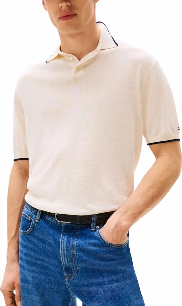 Tommy Hilfiger Beige Lyocell T-Shirt