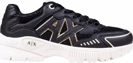 Armani Exchange Bicolor Polyester Athletic Sneakers