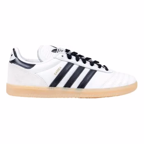 Adidas Originals Black And White Artificial Leather Athletic Sneakers