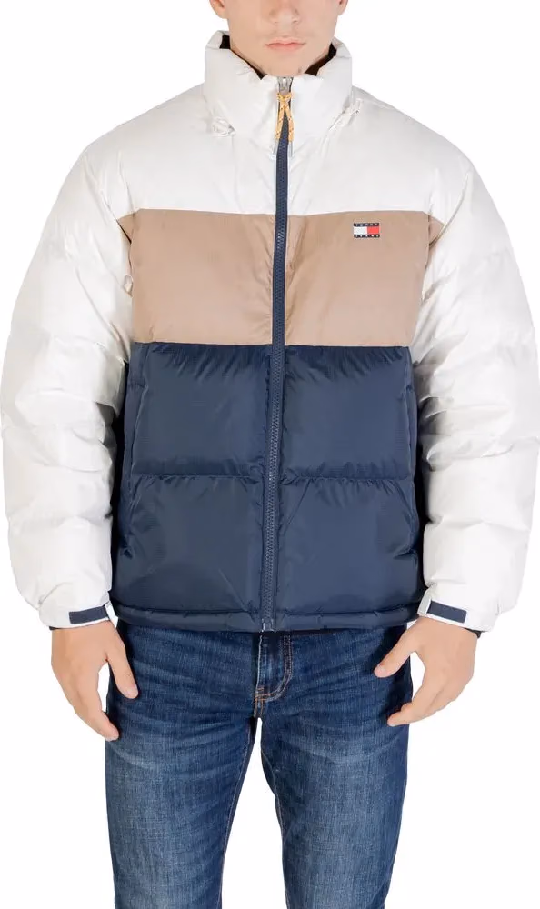Tommy Hilfiger Jeans Cream Recycled Polyester Bomber