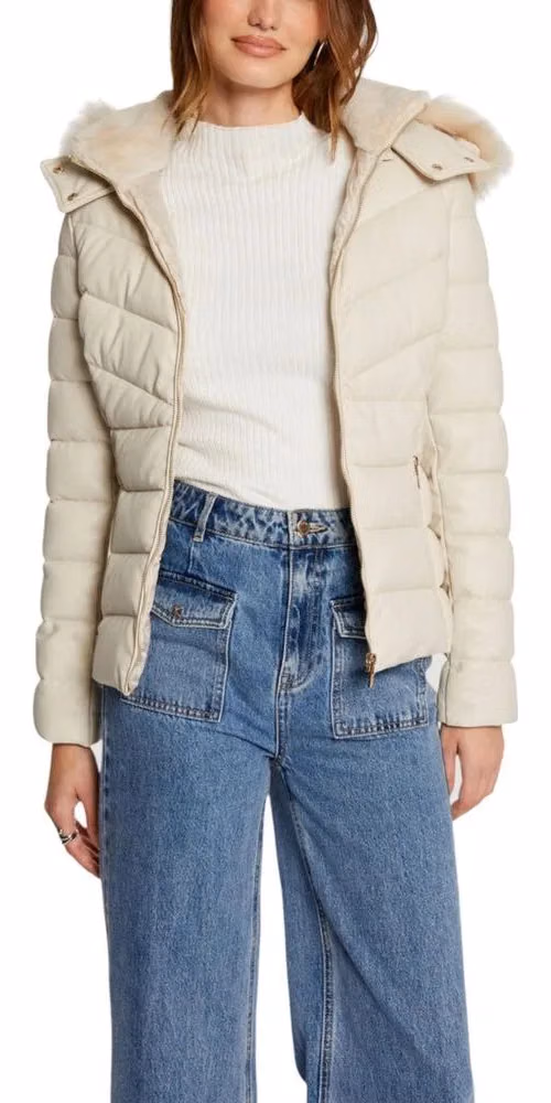 Morgan De Toi Beige Polyethylene Jacket