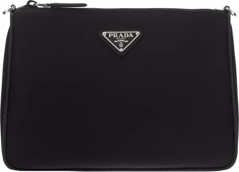 Prada Black Recycled Polyamide Shoulder Bag