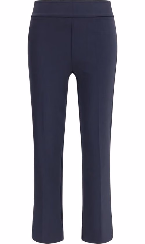 Avenue Montaigne Blue Polyamide Casual Pants