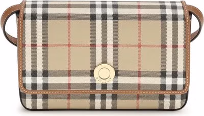Beige Polyurethane Wallet