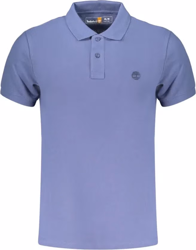 Timberland Blue Cotton Men Polo