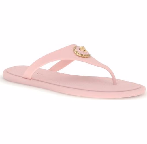 Versace Multicolor Rubber Flip-Flop Sandals