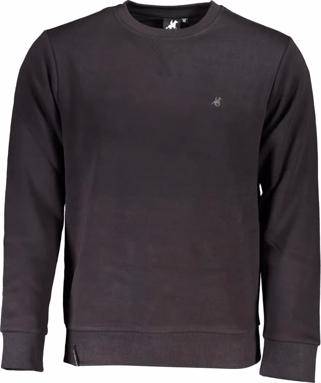 U.S. Grand Polo Black Cotton Men's Sweatshirt