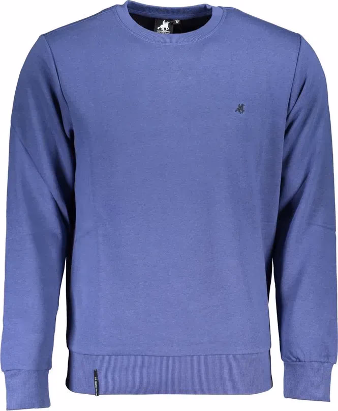 U.S. Grand Polo Blue Cotton Men's Sweatshirt