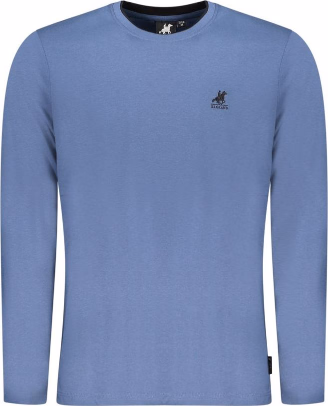 U.S. Grand Polo Blu Cotton Men T-Shirt