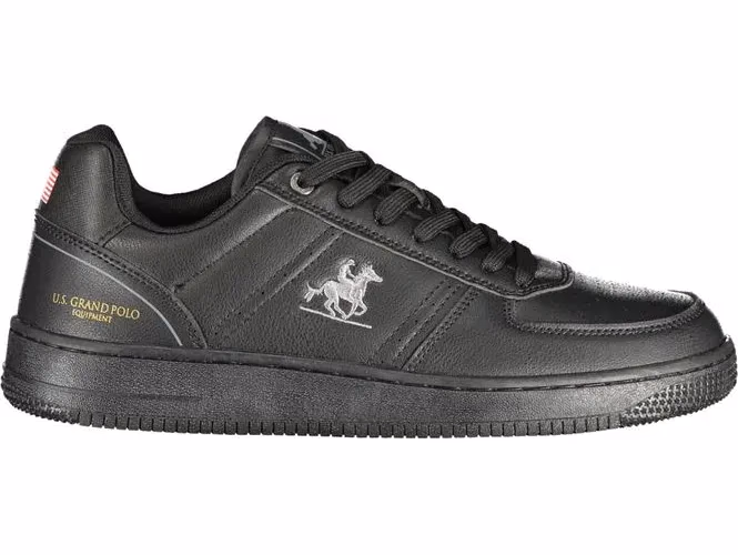 U.S. Grand Polo Nero Polyurethane Men Sneaker