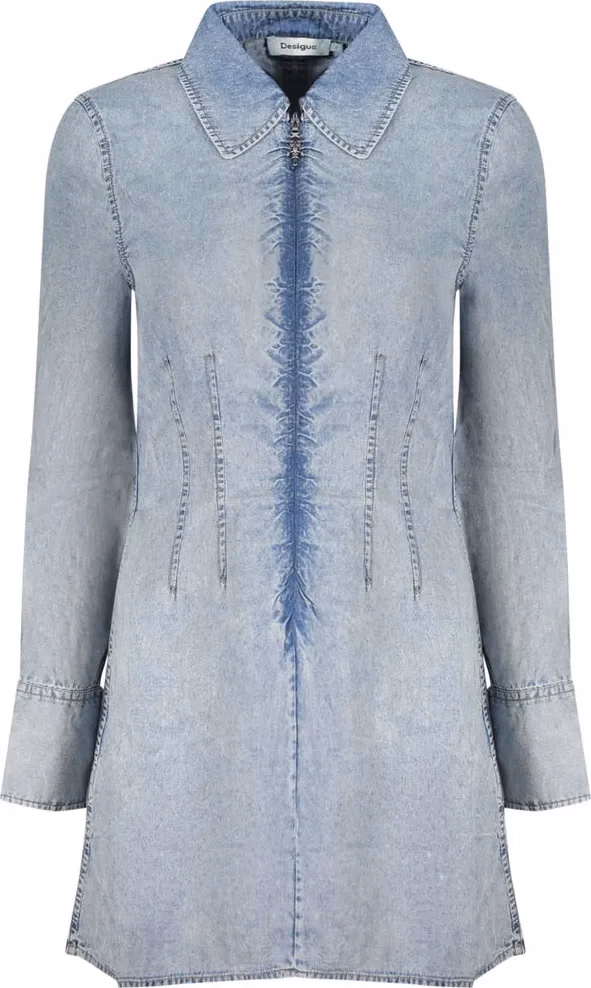 Desigual Azzurro Lyocell Women Dress