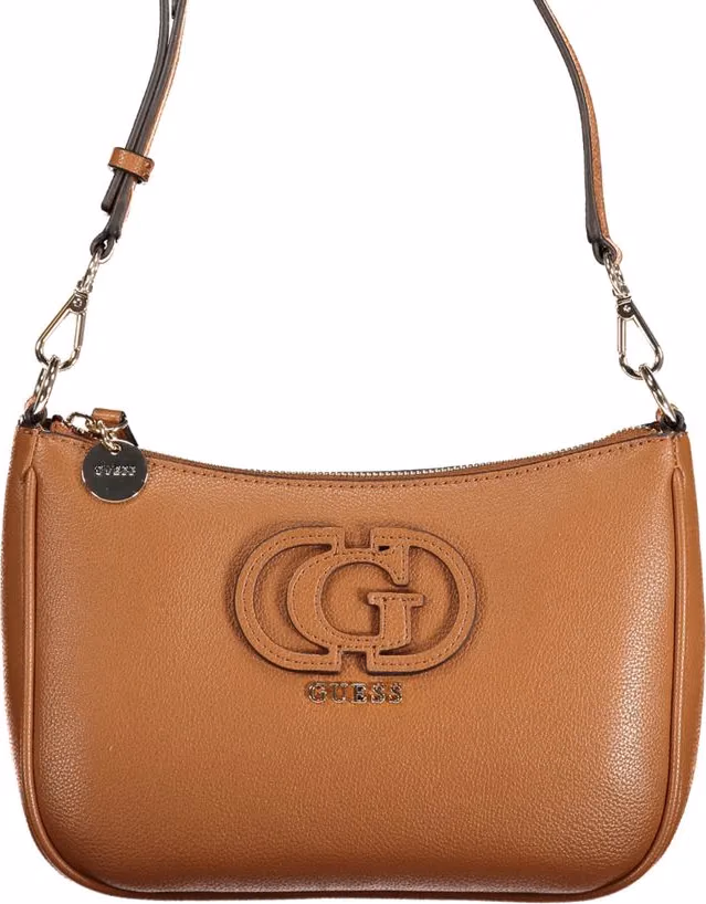 Guess Jeans Marrone Poliuretano Women Handbag