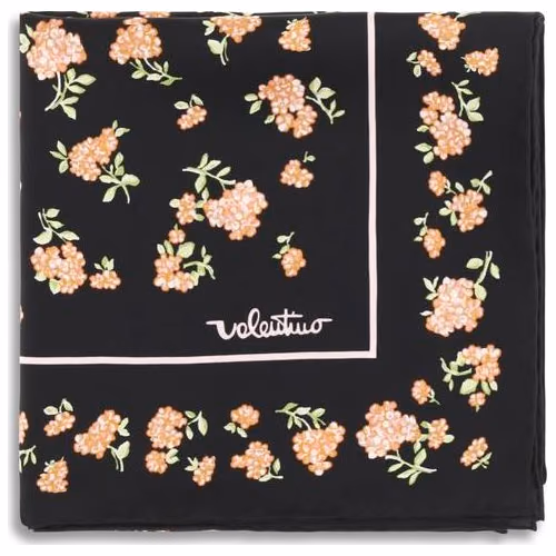 Valentino Garavani Black Silk Scarf