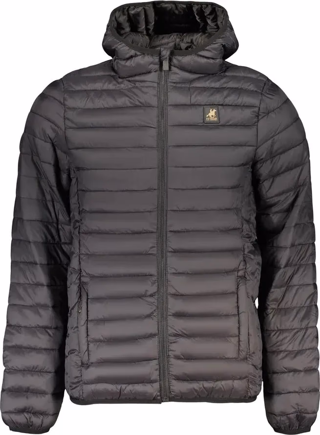 U.S. Grand Polo Black Polyester Men's Jacket